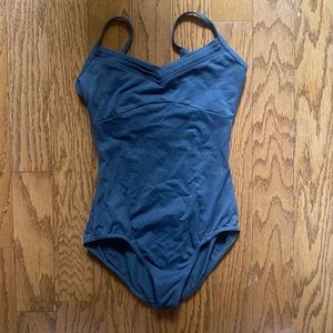 Gray Bloch Leotard Size Small